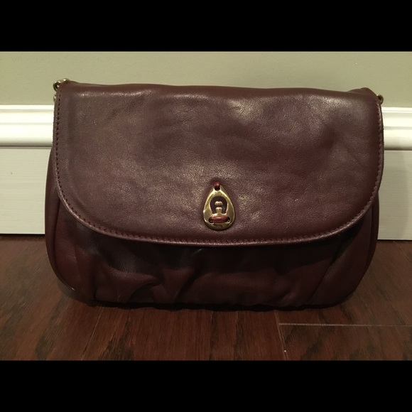 Etienne Aigner Handbags - Vtg Aigner clutch shoulder bag handbag